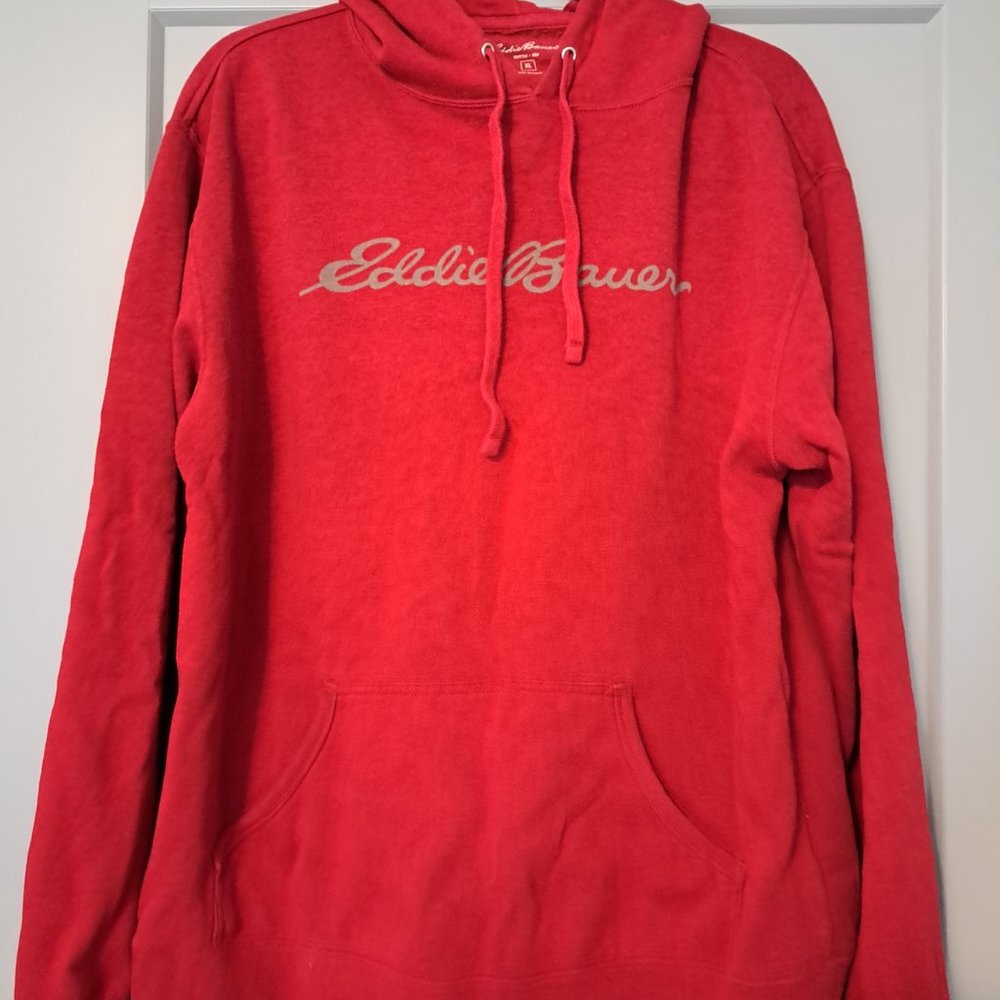 EDDIE BAUER Legend Oversize Pull-Over Hooded Sweatshirt Size XL
